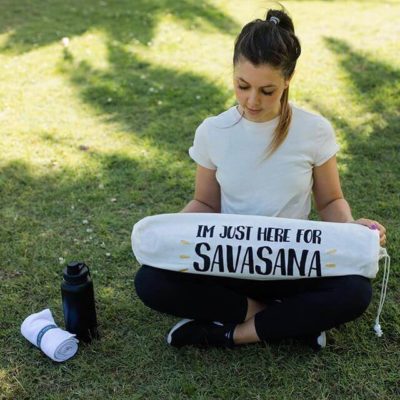 Yoga Mat Bag - Savasana